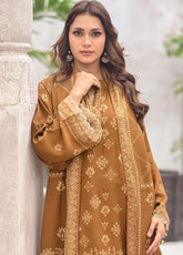 LSM Lakhany Printed Pashmina 3 Piece Unstitched Suit LSM25PP D-LG-RL-0346-B